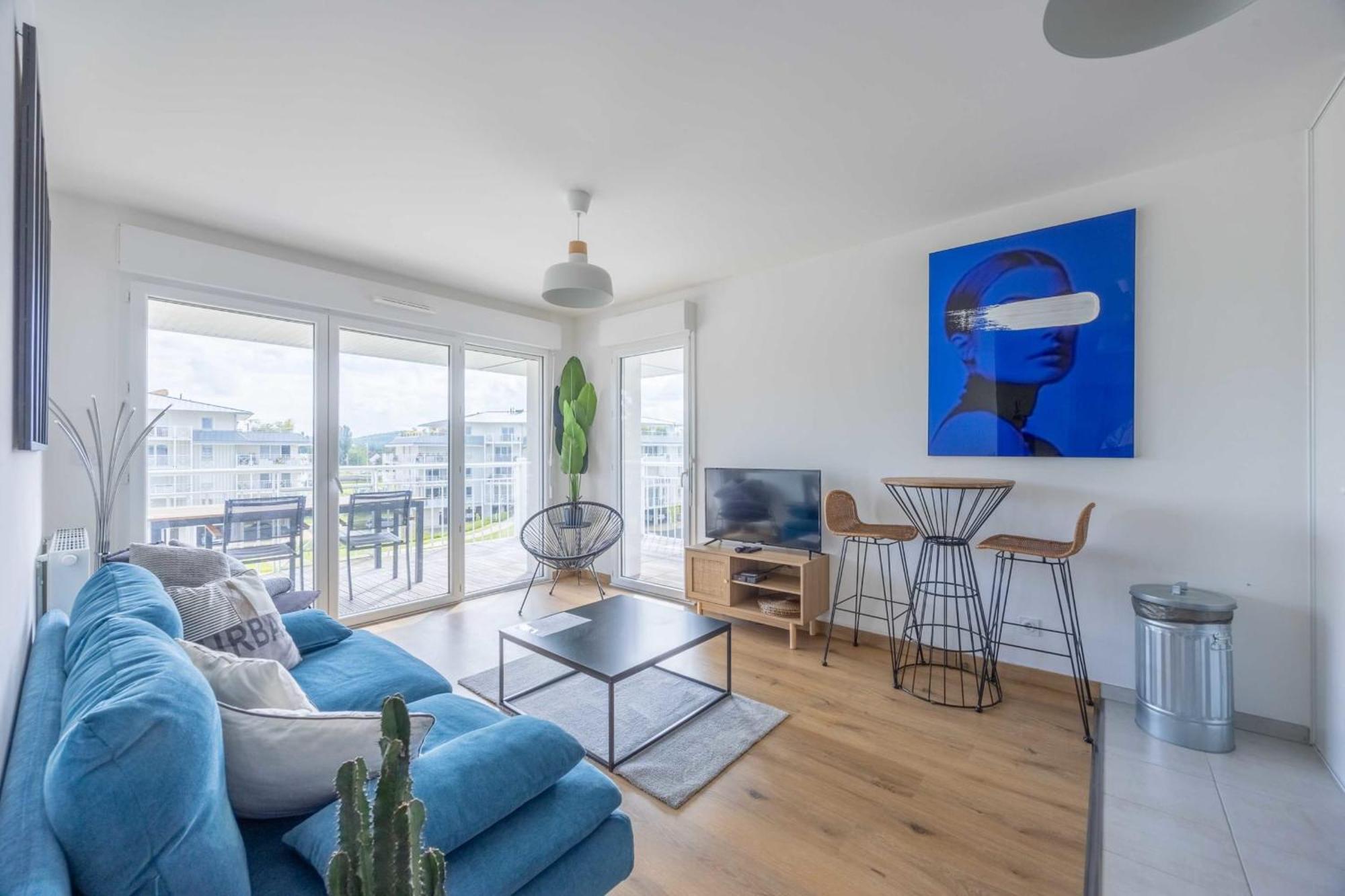 Appartement Conquistar - Welkeys Cabourg Bagian luar foto